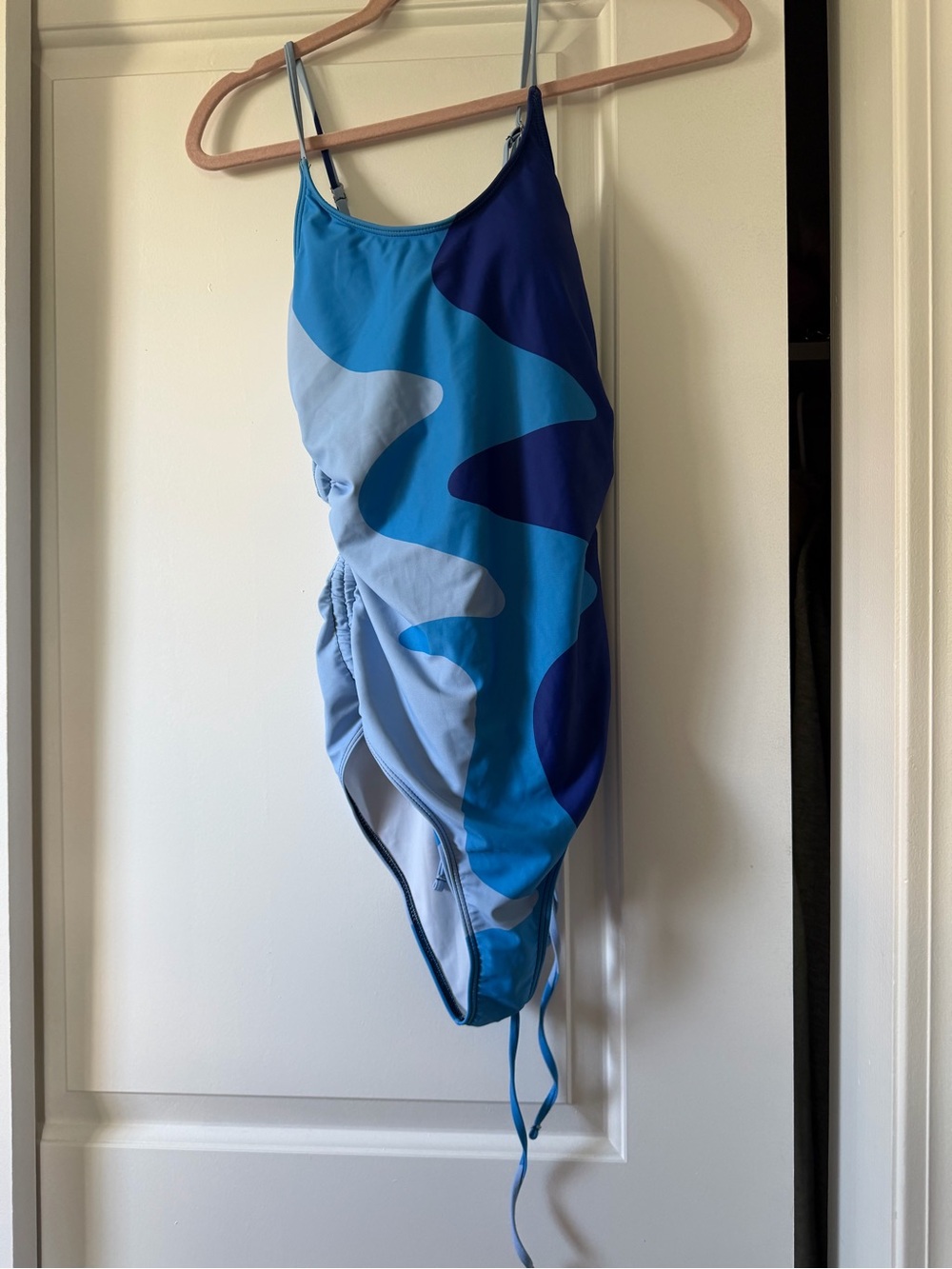 ' Blue Wave One-Piece Swimsuit